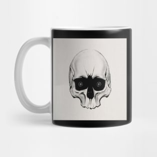 weird skull Mug